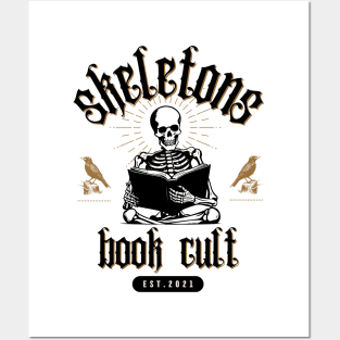 Skeletons Book Cult Posters and Art